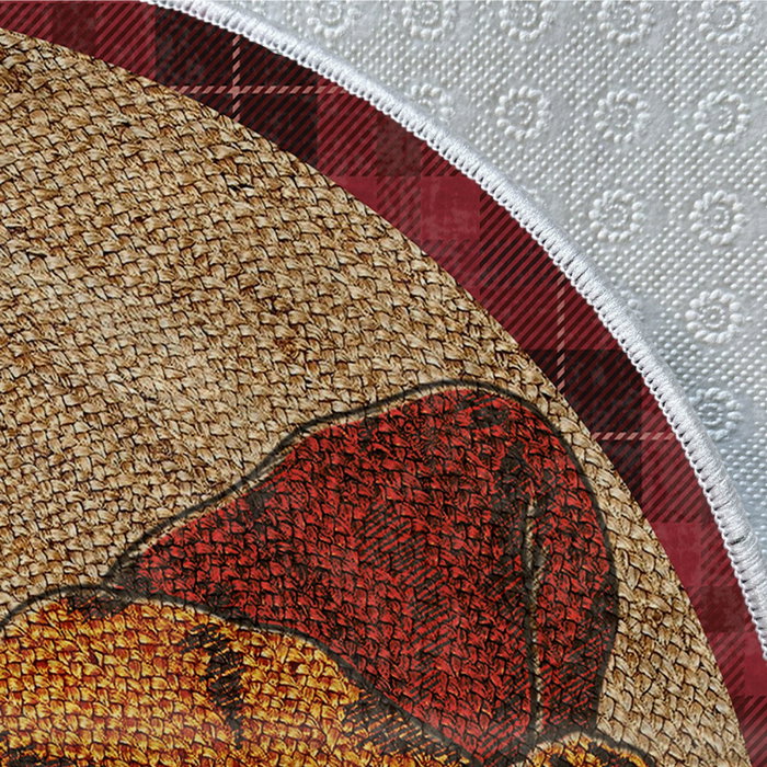 Conceptum Alfombra Woobtny0318 Multicolor 80 x 80 cm